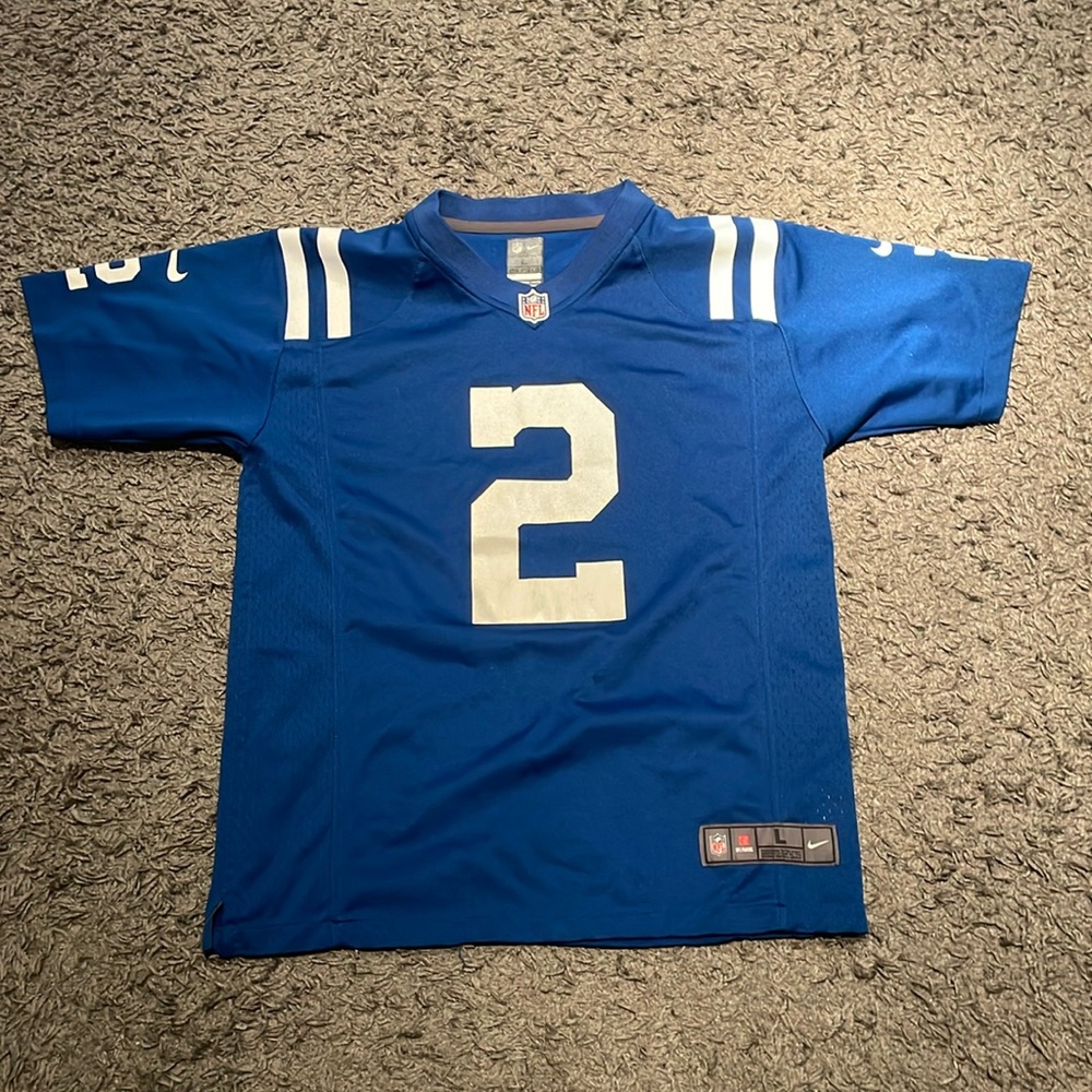 Nike Carson wentz colts jersey